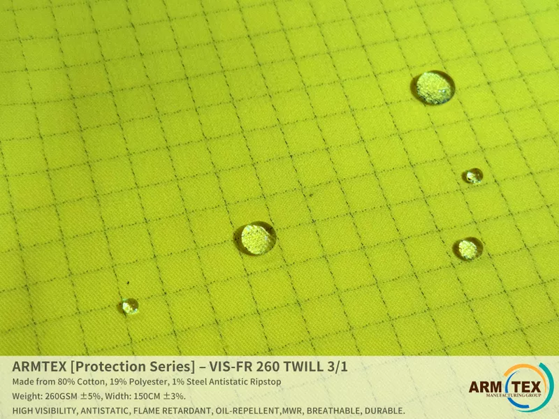 ARMTEX [Protection Series] – VIS-FR 260 Саржа 3/1